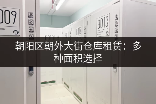 朝阳区朝外大街仓库租赁：多种面积选择，满足您的仓储需求！