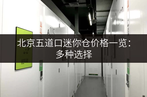 北京五道口迷你仓价格一览：多种选择，总有一款适合你