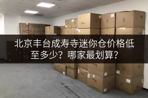 北京丰台成寿寺迷你仓价格低至多少？哪家最划算？