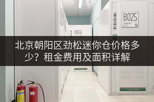 北京朝阳区劲松迷你仓价格多少？租金费用及面积详解
