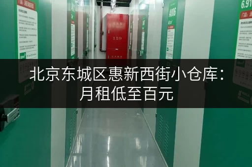 北京东城区惠新西街小仓库：月租低至百元，交通便利，位置优越！