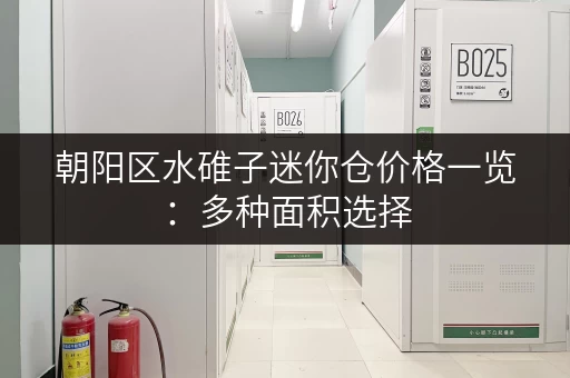 朝阳区水碓子迷你仓价格一览:多种面积选择,满足您的存储需求! 朝阳区水碓子迷你仓价格一览:多种面积选择,满足您的存储需求!