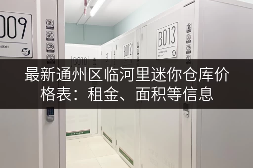 最新通州区临河里迷你仓库价格表：租金、面积等信息