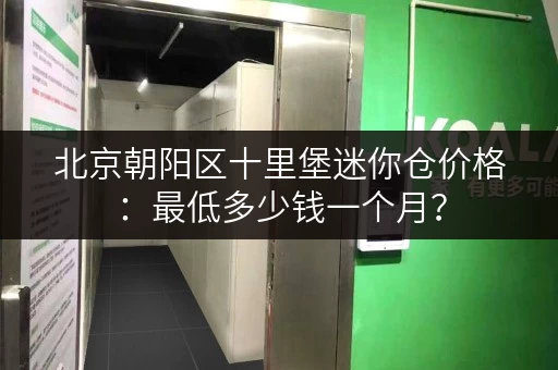 北京朝阳区十里堡迷你仓价格：最低多少钱一个月？