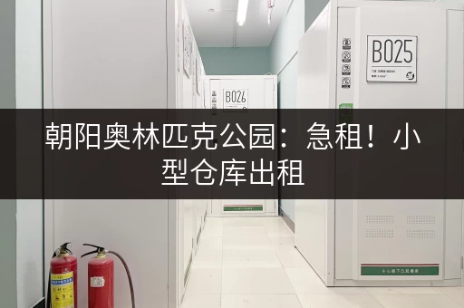 朝阳奥林匹克公园：急租！小型仓库出租，位置优越！