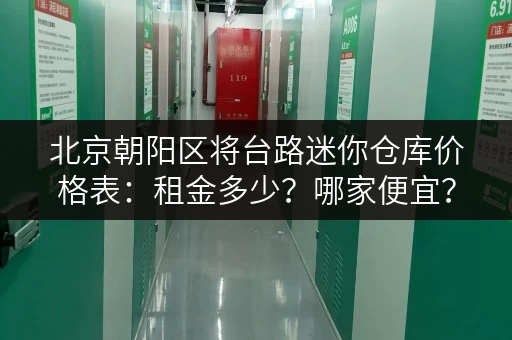 北京朝阳区将台路迷你仓库价格表：租金多少？哪家便宜？