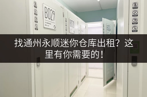 找通州永顺迷你仓库出租？这里有你需要的！