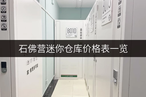 石佛营迷你仓库价格表一览，北京朝阳区仓库租赁费用全知道