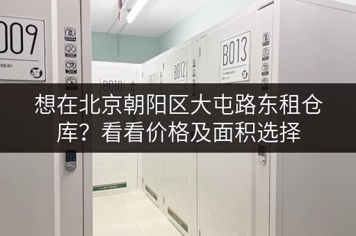 想在北京朝阳区大屯路东租仓库？看看价格及面积选择