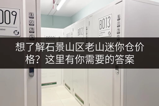 想了解石景山区老山迷你仓价格？这里有你需要的答案