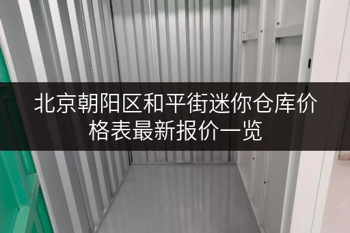 北京朝阳区和平街迷你仓库价格表最新报价一览