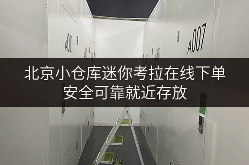 北京小仓库迷你考拉在线下单安全可靠就近存放