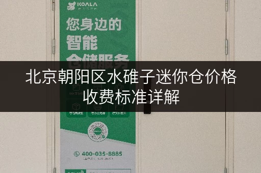 北京朝阳区水碓子迷你仓价格收费标准详解