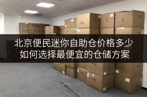北京便民迷你自助仓价格多少 如何选择最便宜的仓储方案