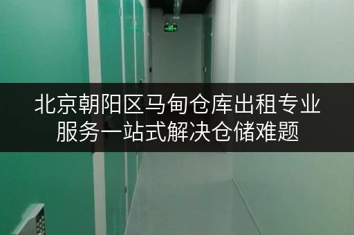 北京朝阳区马甸仓库出租专业服务一站式解决仓储难题