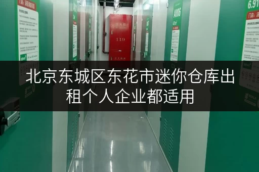 北京东城区东花市迷你仓库出租个人企业都适用