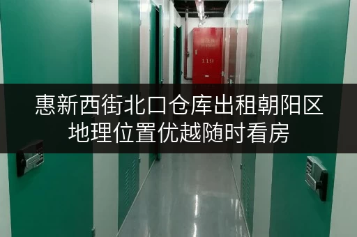 惠新西街北口仓库出租朝阳区地理位置优越随时看房