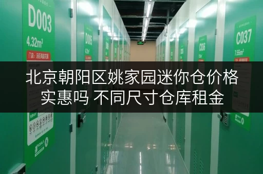 北京朝阳区姚家园迷你仓价格实惠吗 不同尺寸仓库租金