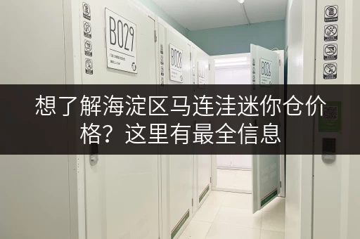 想了解海淀区马连洼迷你仓价格？这里有最全信息
