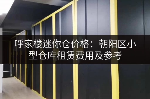 呼家楼迷你仓价格：朝阳区小型仓库租赁费用及参考