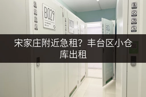 宋家庄附近急租？丰台区小仓库出租，多种面积任选！