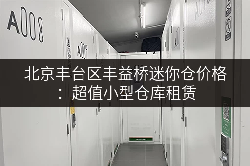 北京丰台区丰益桥迷你仓价格：超值小型仓库租赁，价格低至百元！