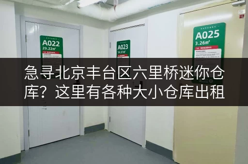 急寻北京丰台区六里桥迷你仓库？这里有各种大小仓库出租