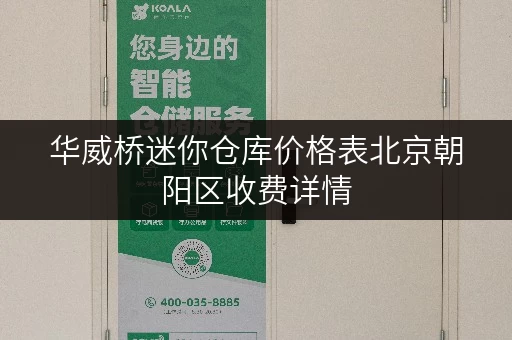 华威桥迷你仓库价格表北京朝阳区收费详情