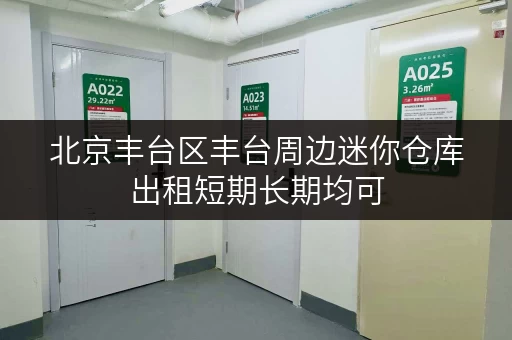 北京丰台区丰台周边迷你仓库出租短期长期均可