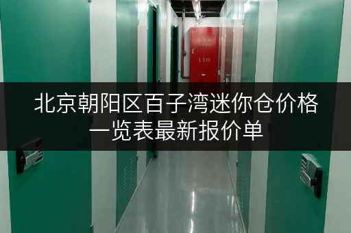 北京朝阳区百子湾迷你仓价格一览表最新报价单