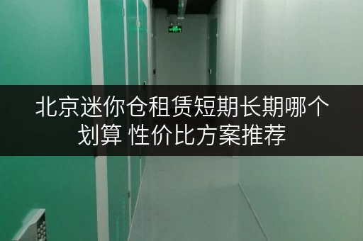 北京迷你仓租赁短期长期哪个划算 性价比方案推荐