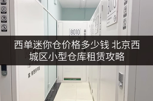 西单迷你仓价格多少钱 北京西城区小型仓库租赁攻略