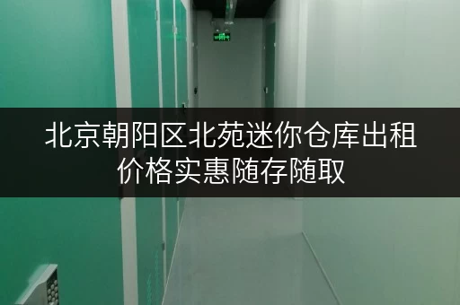 北京朝阳区北苑迷你仓库出租价格实惠随存随取
