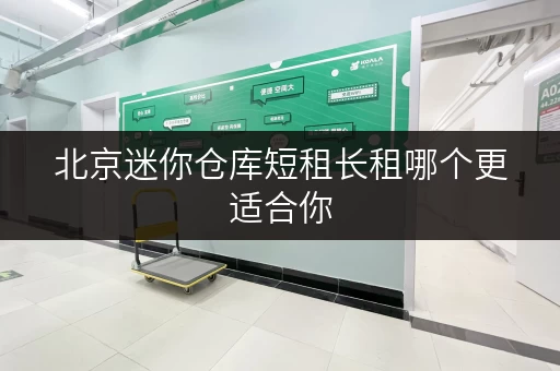 北京迷你仓库短租长租哪个更适合你