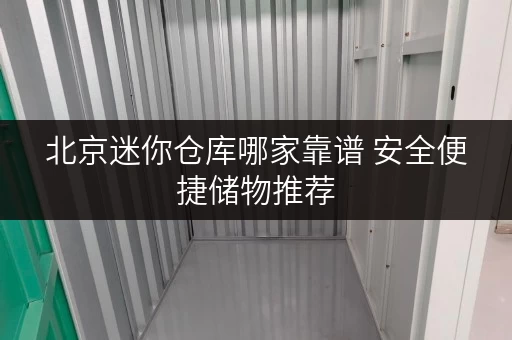 北京迷你仓库哪家靠谱 安全便捷储物推荐