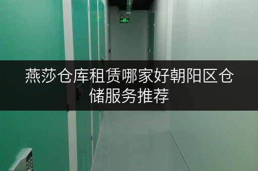 燕莎仓库租赁哪家好朝阳区仓储服务推荐