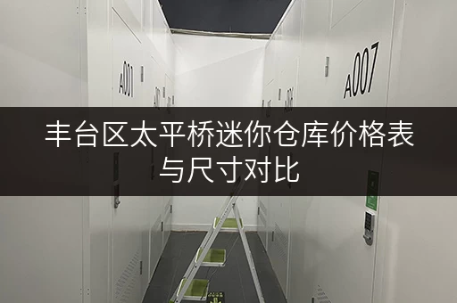 丰台区太平桥迷你仓库价格表与尺寸对比