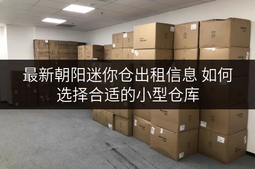 最新朝阳迷你仓出租信息 如何选择合适的小型仓库