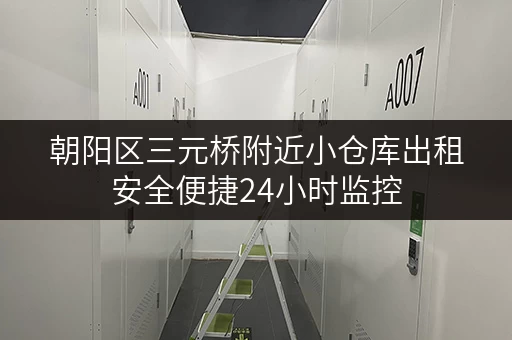 朝阳区三元桥附近小仓库出租安全便捷24小时监控