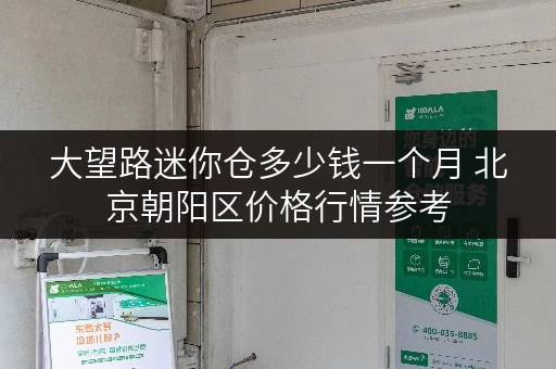 大望路迷你仓多少钱一个月 北京朝阳区价格行情参考