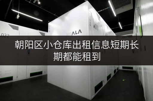 朝阳区小仓库出租信息短期长期都能租到