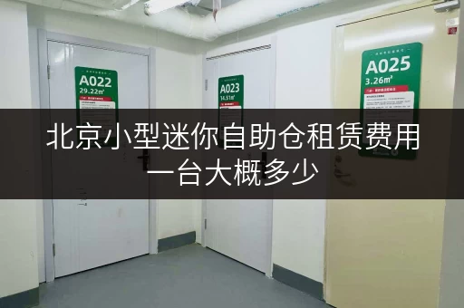 北京小型迷你自助仓租赁费用一台大概多少