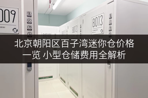北京朝阳区百子湾迷你仓价格一览 小型仓储费用全解析