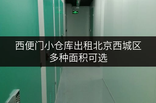 西便门小仓库出租北京西城区多种面积可选