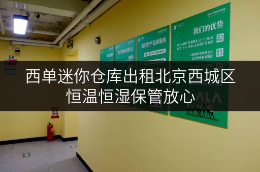 西单迷你仓库出租北京西城区恒温恒湿保管放心