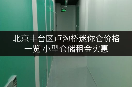 北京丰台区卢沟桥迷你仓价格一览 小型仓储租金实惠