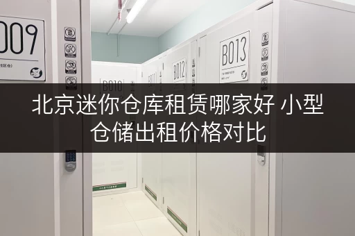 北京迷你仓库租赁哪家好 小型仓储出租价格对比