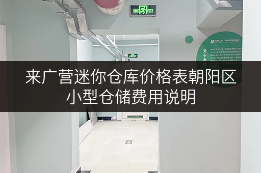 来广营迷你仓库价格表朝阳区小型仓储费用说明