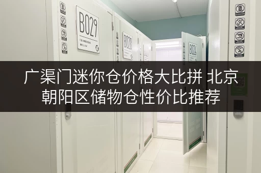 广渠门迷你仓价格大比拼 北京朝阳区储物仓性价比推荐