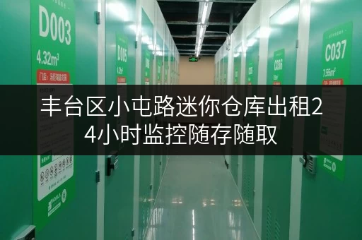 丰台区小屯路迷你仓库出租24小时监控随存随取